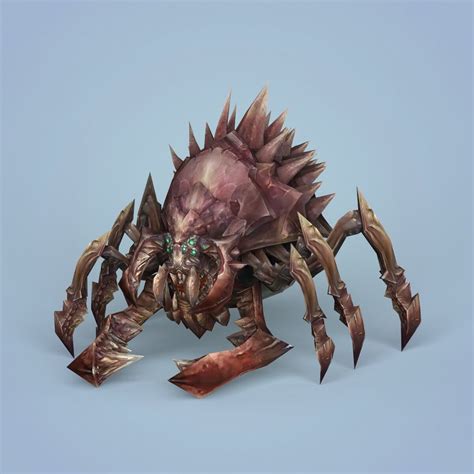 Fantasy Monster Spider - 3D Model by 3dseller