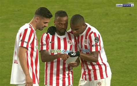 Antalyaspor players checking out a picture of the human body to see which parts to target for ...