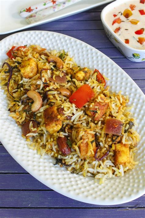 Paneer Biryani - Spice Up The Curry