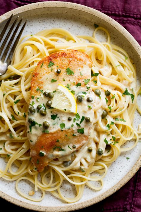 Chicken Piccata Recipe {Best Creamy Sauce} - Cooking Classy