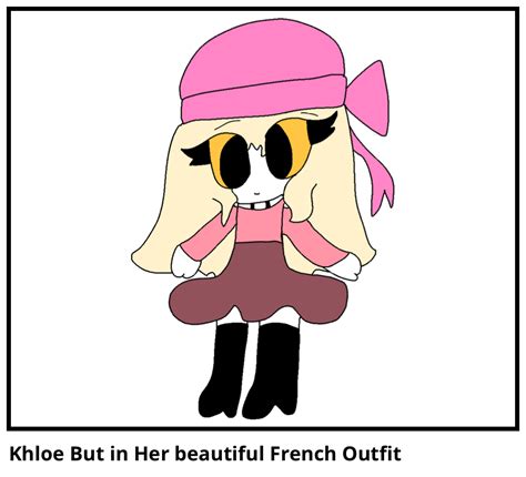 Khloe But in Her beautiful French Outfit - Comic Studio