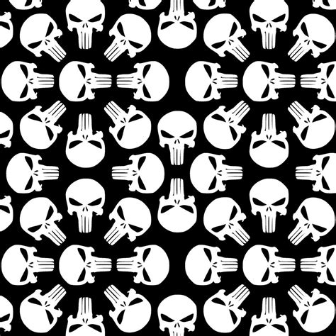 Punisher BW Pattern