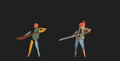 Pixel art attack animation I made on stream! : r/AnimatedPixelArt