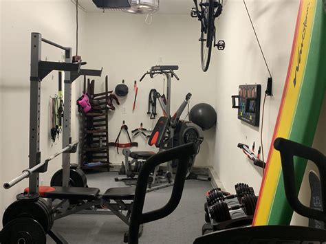 Garage gym in 1/2 garage : r/homegym