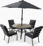 LG Outdoor Monza 4-Seater Garden Round Dining Table & Chairs Set - ShopStyle