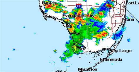 Weather radar for inclement weather Southwest Florida