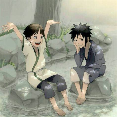 Madara and hashirama had the cutest childhood when they were together Kakashi Sensei, Naruto Fan ...