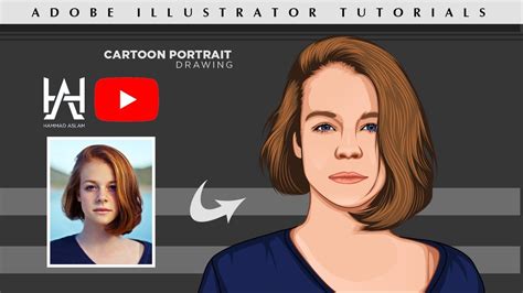 Vector Art Vector Portrait Cartoon Yourself Adobe Ill - vrogue.co