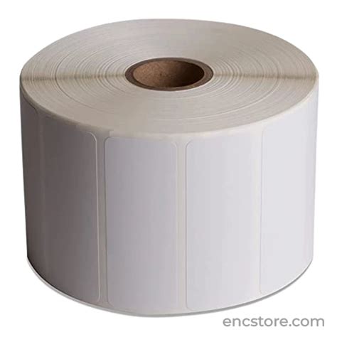 White Blank Barcode Polyester Labels