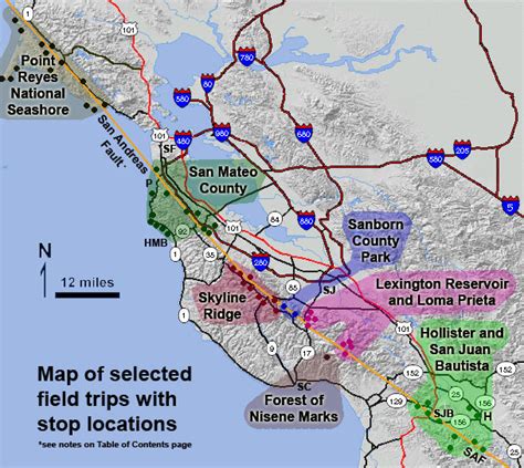 Earthquake Fault Maps online - no active faults in San Francisco