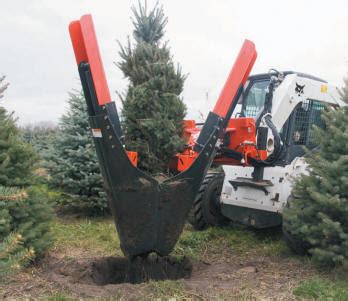 Bobcat TS36M 36" HYDRAULIC TREE SPADE Skid Steer Attachment automatic treespade | eBay