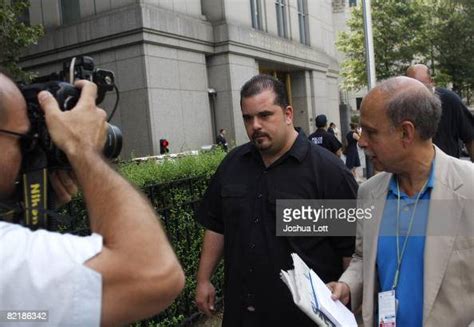 Peter Gotti leaves his brother John "Junior" Gotti's trial at the... News Photo - Getty Images