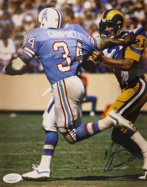 Nolan Cromwell Signed Rams 8x10 Photo (JSA) | Pristine Auction