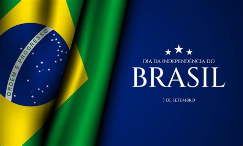 Brazil Independence Day Background Design. 10620315 Vector Art at Vecteezy