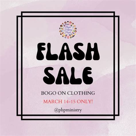 3/14-15 People Helping People BOGO Clothing Flash Sale – Polk County Tennessee EVENTS