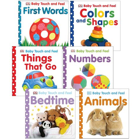 Baby Touch & Feel Board Book Set, 6 Board Books | Becker's