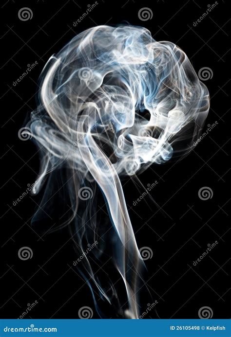 Smoke plume stock photo. Image of spiral, eddy, billowing - 26105498