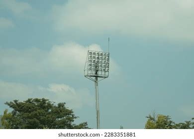 Stadium Lights On Football Stadium Field Stock Photo 2283351881 | Shutterstock