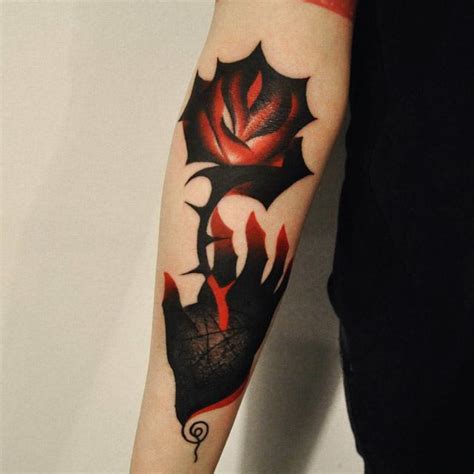 Dark Rose Tattoo - Best Tattoo Ideas Gallery