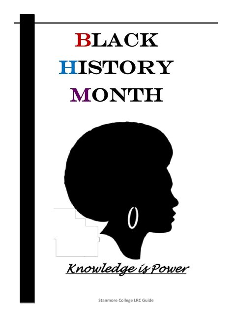 Black history month brochure by lchelpdesk - Issuu