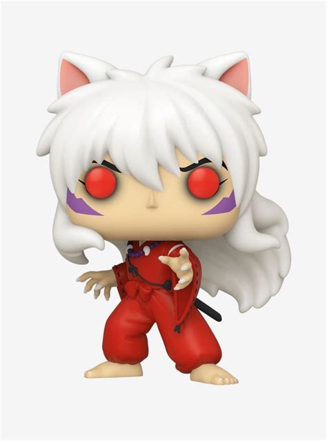 Funko Inuyasha Pop! Animation Demon Inuyasha Vinyl Figure Hot Topic Exclusive | Vinyl figures ...