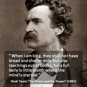 The Prince and the Pauper quotes by Mark Twain - Kwize