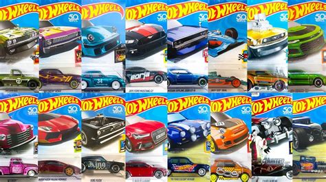 Complete 2018 Super Treasure Hunt Hot Wheels Series - YouTube