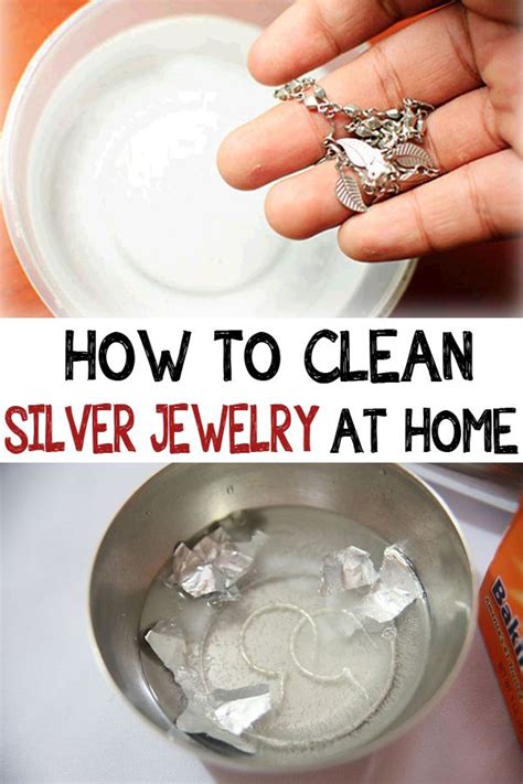 How to clean silver jewelry at home - Perfect Housewife | Cleaning silver jewelry, Cleaning ...