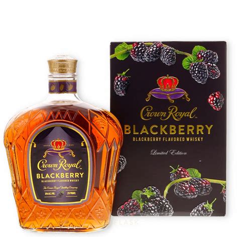 Crown Royal Blackberry Flavored Whisky Limited Edition