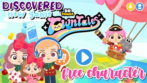 Dr. Panda Towntales: Creating my free character 🥺 Cute NEW GAME🙀😳 - YouTube