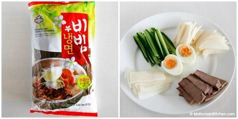 Bibim Naengmyeon (Korean Spicy Cold Noodles) - My Korean Kitchen