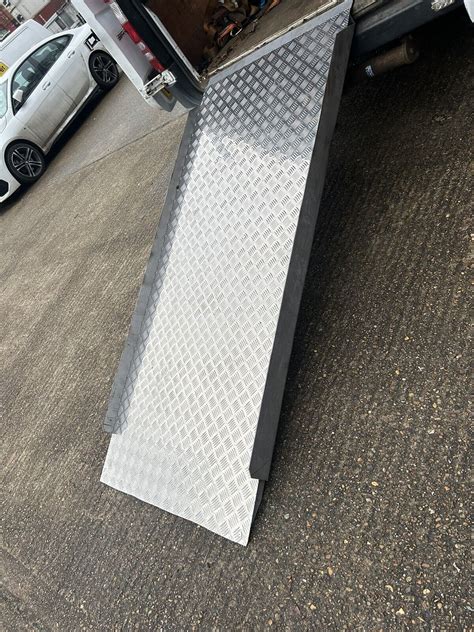 Heavy Duty Van Ramp ForLoading Mini Diggers/ Quads / Stage Equipment ...