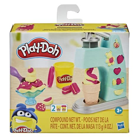 Play-Doh Mini Ice Cream Playset with 2 Non-Toxic Play-Doh Colors | Play-Doh