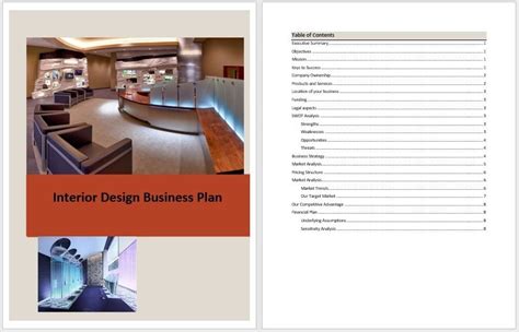 Business Plan Templates - 6 Free Exclusive Templates - Word Templates for Free Download