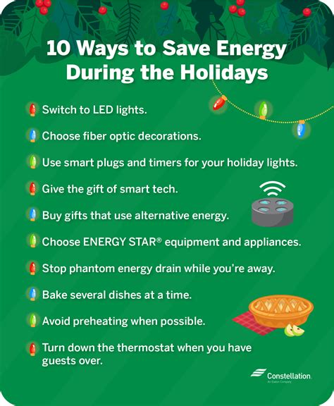 10 Easy Ways to Save Energy During the Holidays | Constellation