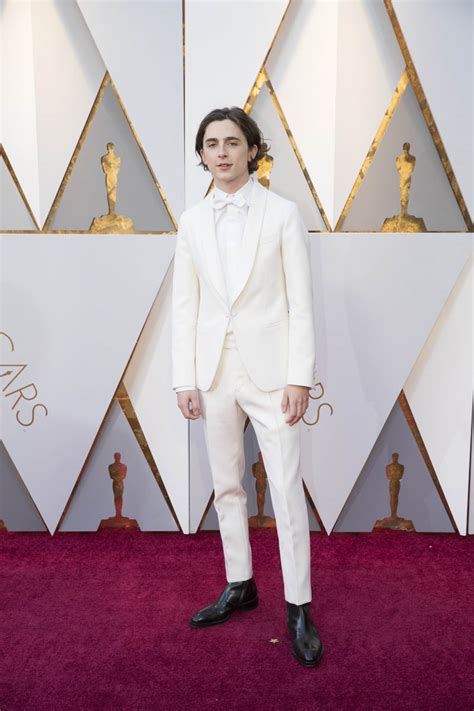 Timothee Chalamet was an adorable fanboy at the 2018 Oscars