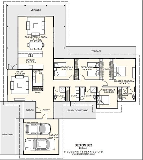 Exploring House Plans T Shaped: Tips, Benefits And Interior Design Ideas - House Plans