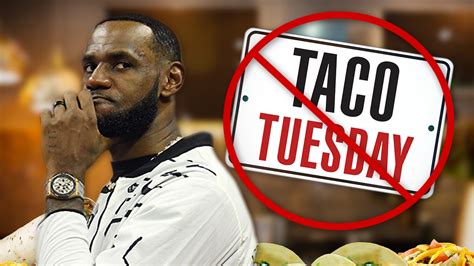 LeBron James Denied 'Taco Tuesday' Trademark, You Can't Own That!