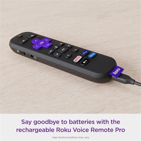 Roku Voice Remote Pro with TV controls | Rechargeable , lost remote ...