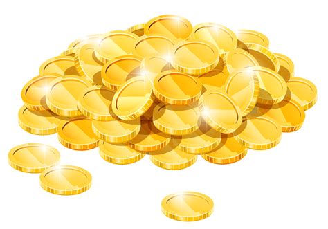 Gold Coins PNG Image | Gold coin image, Gold clipart, Clip art