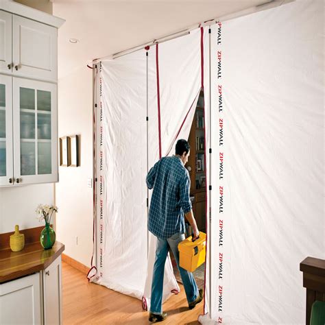 ZipFast Reusable Dust Barrier Panel System from ZipWall| Concrete Construction Magazine ...