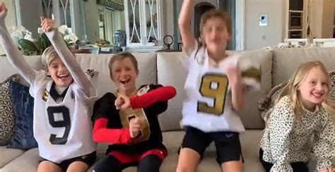 Drew Brees' Kids Announce His Retirement From the NFL