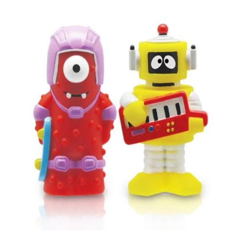 YO GABBA GABBA - 2- Collectible Figures: Muno and Plex (2-Pack) - Walmart.com