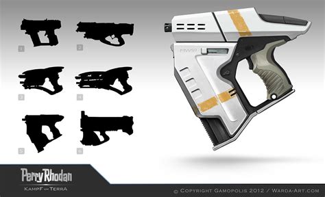 ArtStation - Laser gun concept - Perry Rhodan
