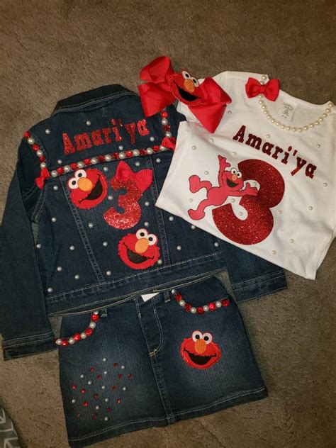 Elmo Birthday Outfit nakeyaratliff@gmail.com First Birthday Theme Girl ...