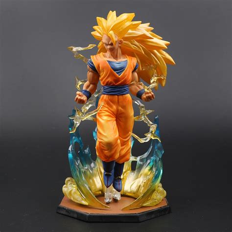 18cm Box Figuarts ZERO Super Saiyan 3 Son Goku PVC Action Figures Dragon Ball Z Collection Model ...