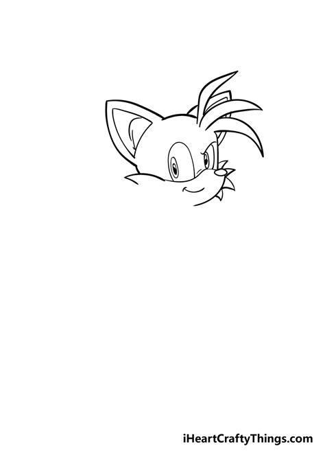 Tails Drawing - How To Draw Tails Step By Step