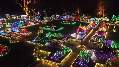 Holiday Lights @ Shore Acres State Park - YouTube