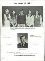 Clifton High School - Rotunda Yearbook (Clifton, NJ), Class of 1971, Page 27 of 256