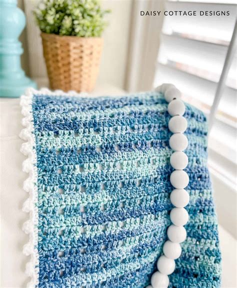 How to Make a Double Crochet Blanket (For Any Skill Level!) - Daisy Cottage Designs